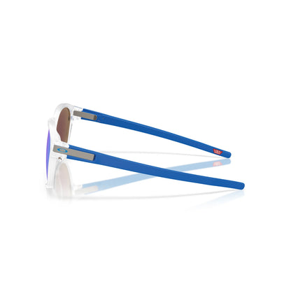 Occhiali da sole Oakley Latch OO9265 926576 Trasparente Opaco Prizm Sapphire rotondi