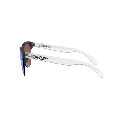 Occhiale da sole Oakley Frogskins lite OO9374 937402 Nero opaco rotondo
