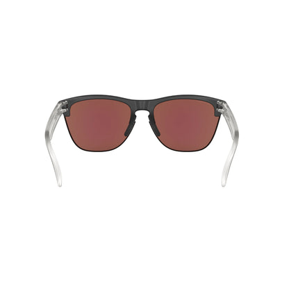 Occhiale da sole Oakley Frogskins lite OO9374 937402 Nero opaco rotondo
