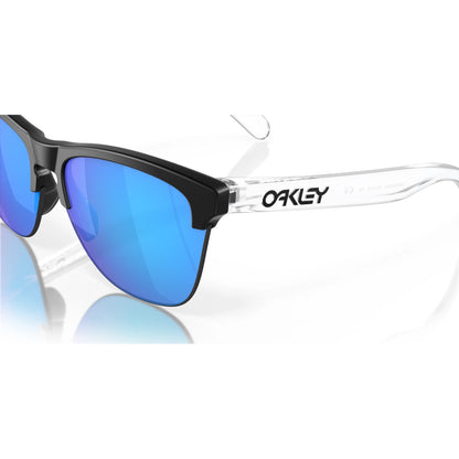 Occhiale da sole Oakley Frogskins lite OO9374 937402 Nero opaco rotondo