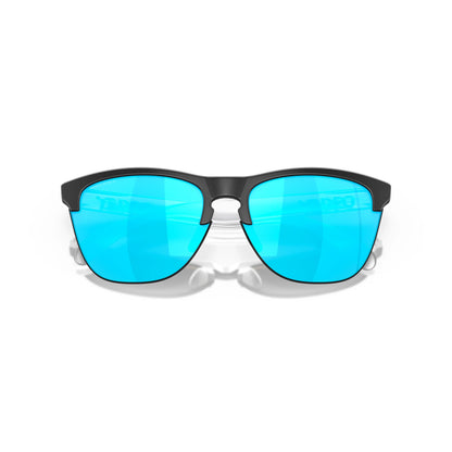 Occhiale da sole Oakley Frogskins lite OO9374 937402 Nero opaco rotondo