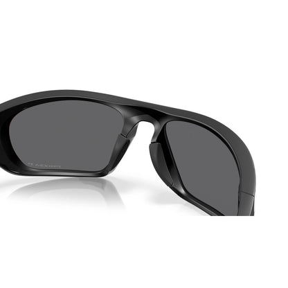 Occhiali da sole Oakley Lateralis OO9431 943101 Nero Opaco Polarized rettangolari