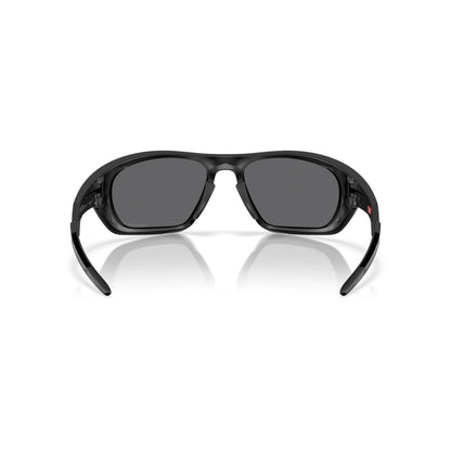Occhiali da sole Oakley Lateralis OO9431 943101 Nero Opaco Polarized rettangolari