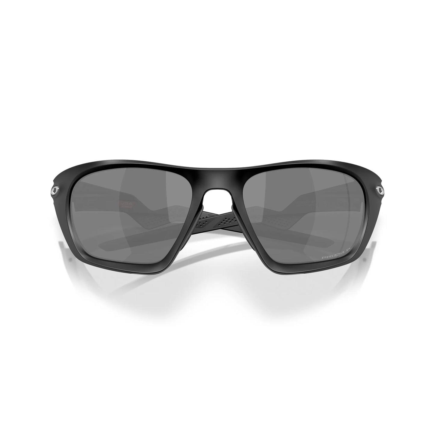 Occhiali da sole Oakley Lateralis OO9431 943101 Nero Opaco Polarized rettangolari