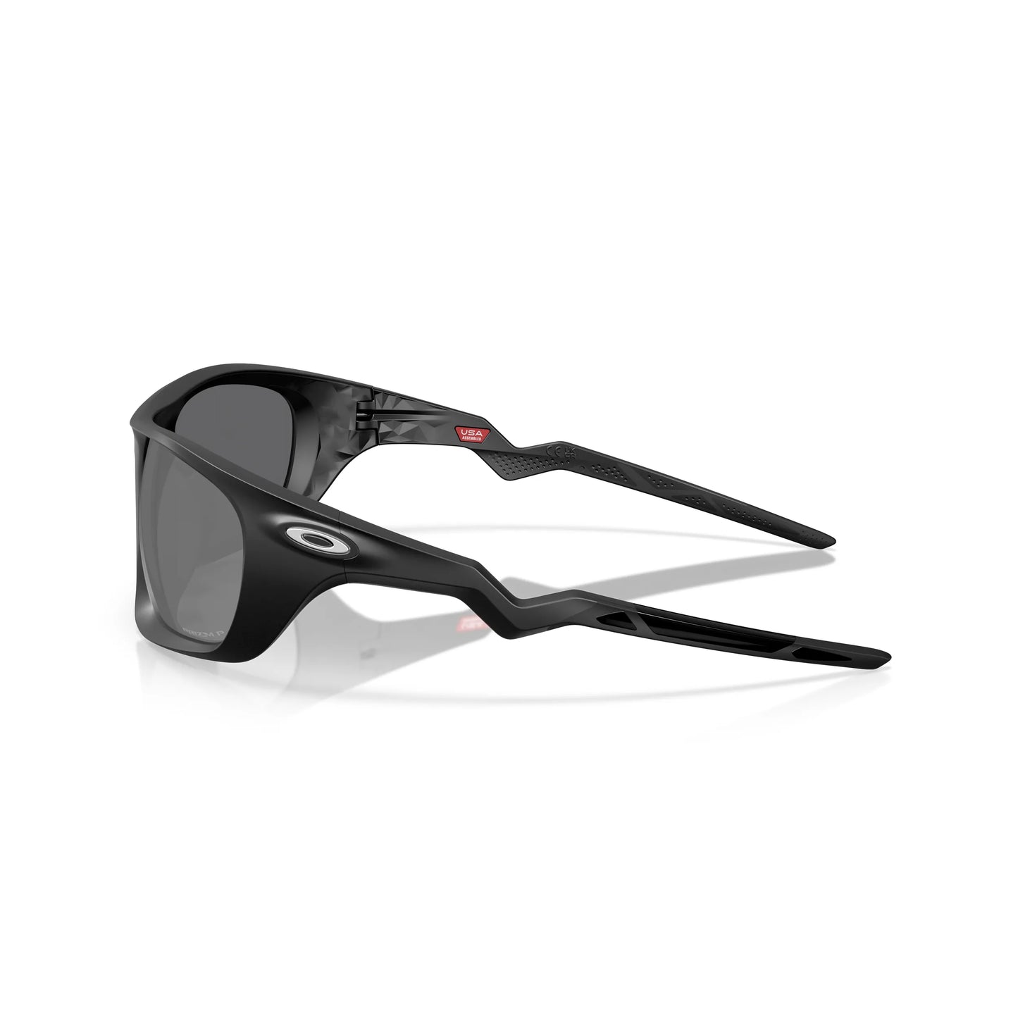 Occhiali da sole Oakley Lateralis OO9431 943101 Nero Opaco Polarized rettangolari