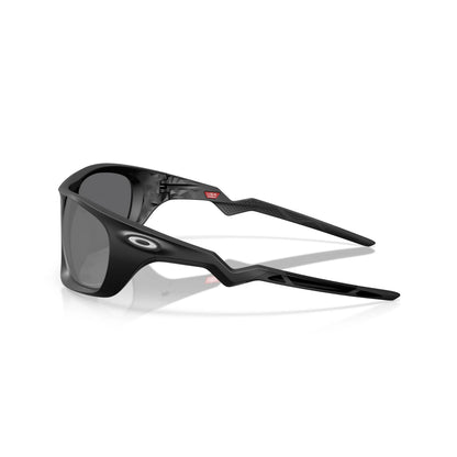 Occhiali da sole Oakley Lateralis OO9431 943101 Nero Opaco Polarized rettangolari