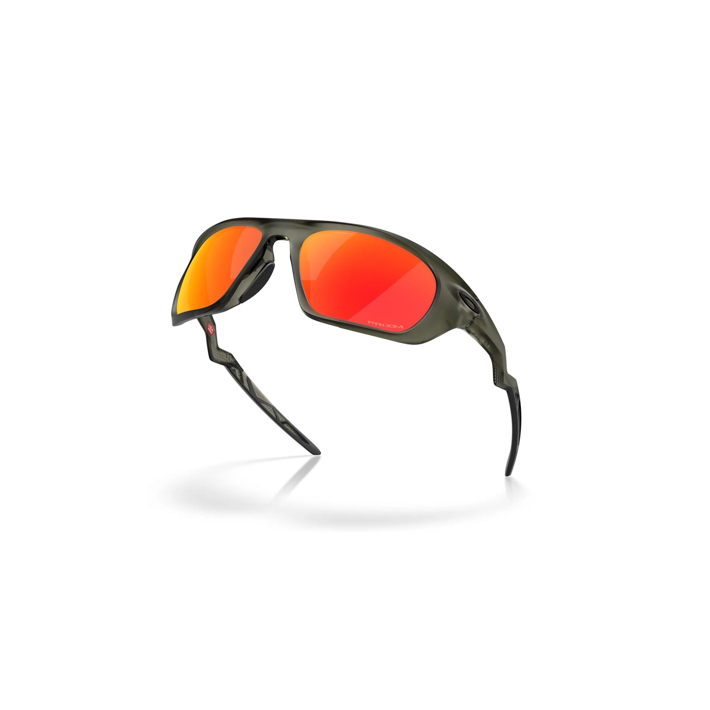Occhiali da sole Oakley Lateralis OO9431 943104 Olive Ink Opaco rettangolari