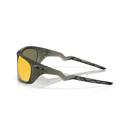Occhiali da sole Oakley Lateralis OO9431 943104 Olive Ink Opaco rettangolari