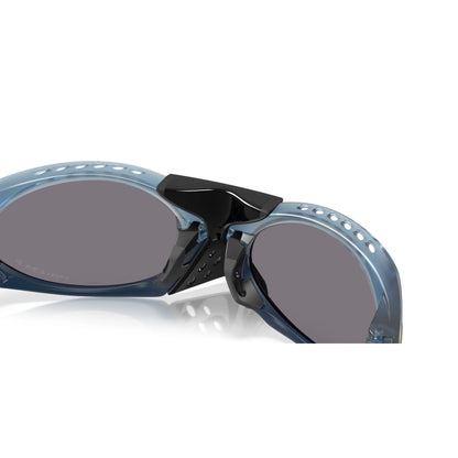 Lunettes de soleil Oakley Plantaris OO9437 943709 Bleu transparent mat