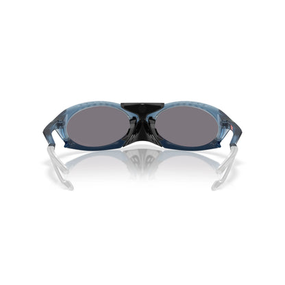 Lunettes de soleil Oakley Plantaris OO9437 943709 Bleu transparent mat