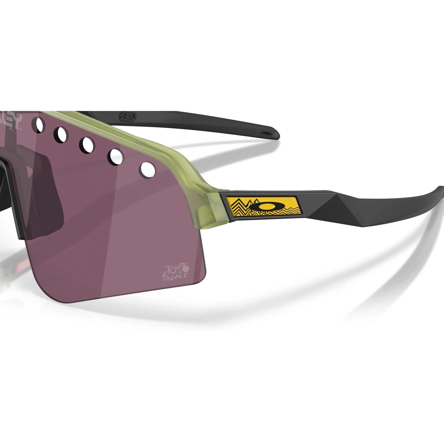 Occhiali da sole Oakley Sutro Lite Sweep OO9465 946536 Transparent Fern Violet maschera
