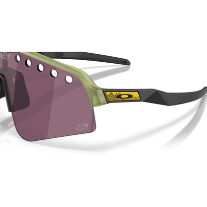 Occhiali da sole Oakley Sutro Lite Sweep OO9465 946536 Transparent Fern Violet maschera