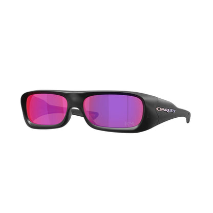 Occhiali da sole Oakley Permian OO9520 952007 Black Ink Opaco Violet rettangolari