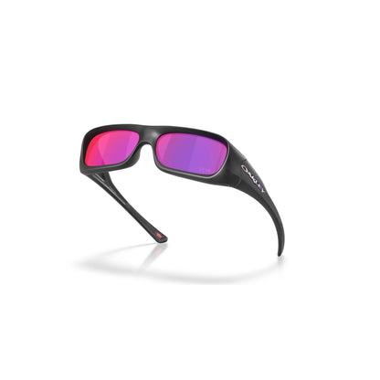 Occhiali da sole Oakley Permian OO9520 952007 Black Ink Opaco Violet rettangolari