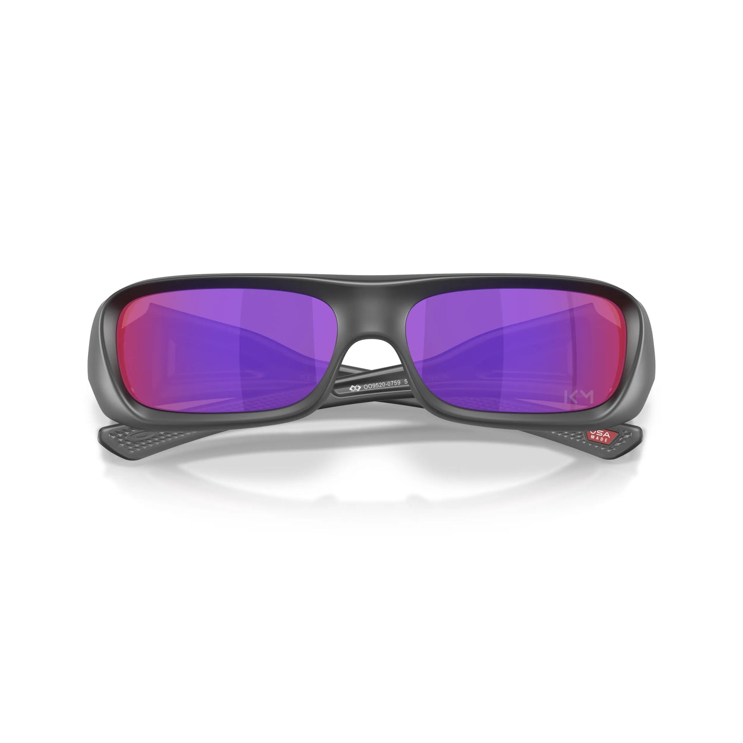 Occhiali da sole Oakley Permian OO9520 952007 Black Ink Opaco Violet rettangolari