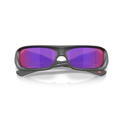 Occhiali da sole Oakley Permian OO9520 952007 Black Ink Opaco Violet rettangolari