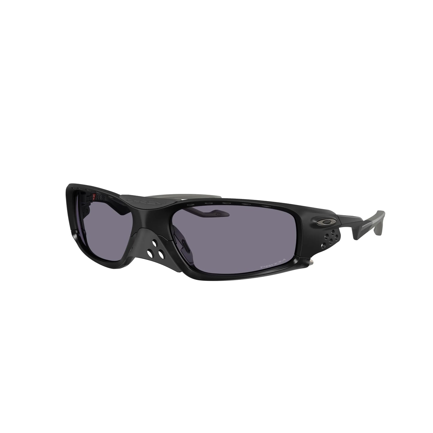 Occhiali da sole Oakley Plantaris Square OO9529 952901 Nero Opaco Prizm Grey rettangolari