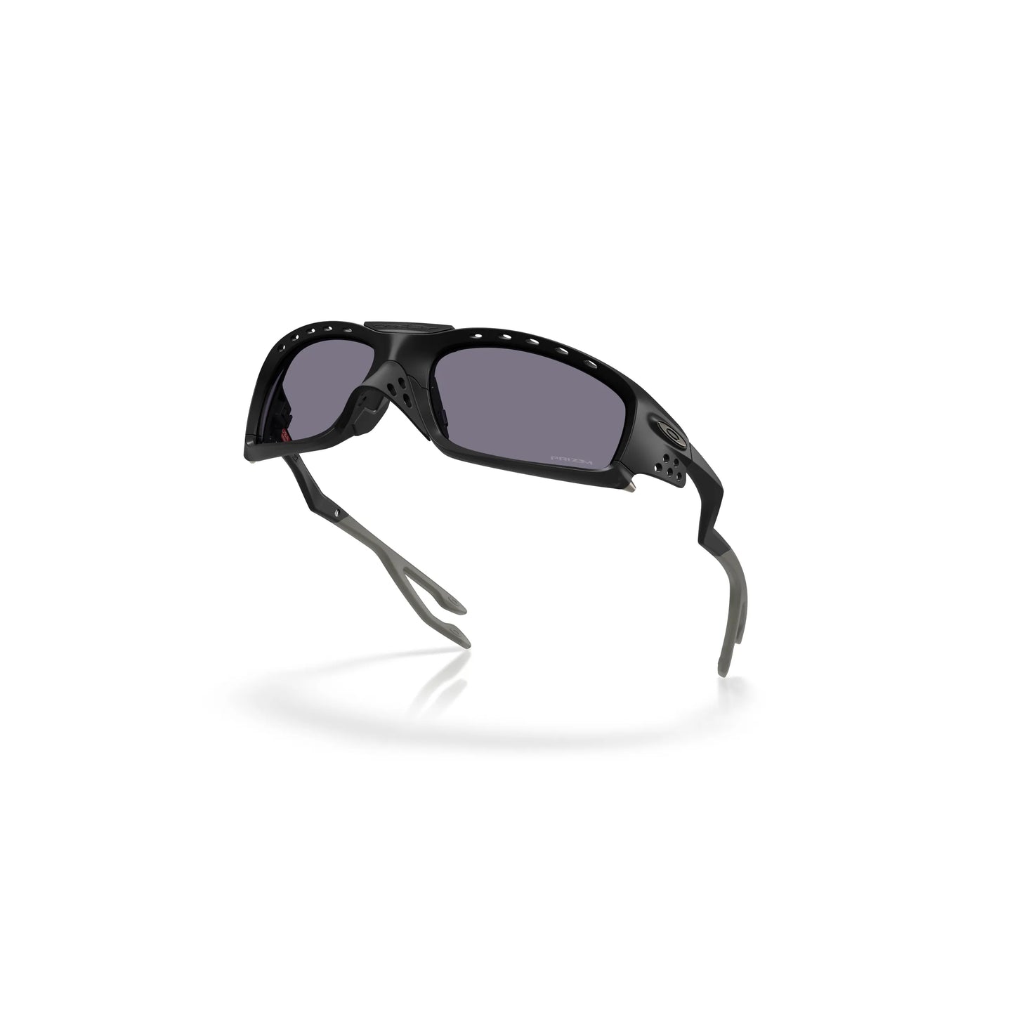 Occhiali da sole Oakley Plantaris Square OO9529 952901 Nero Opaco Prizm Grey rettangolari