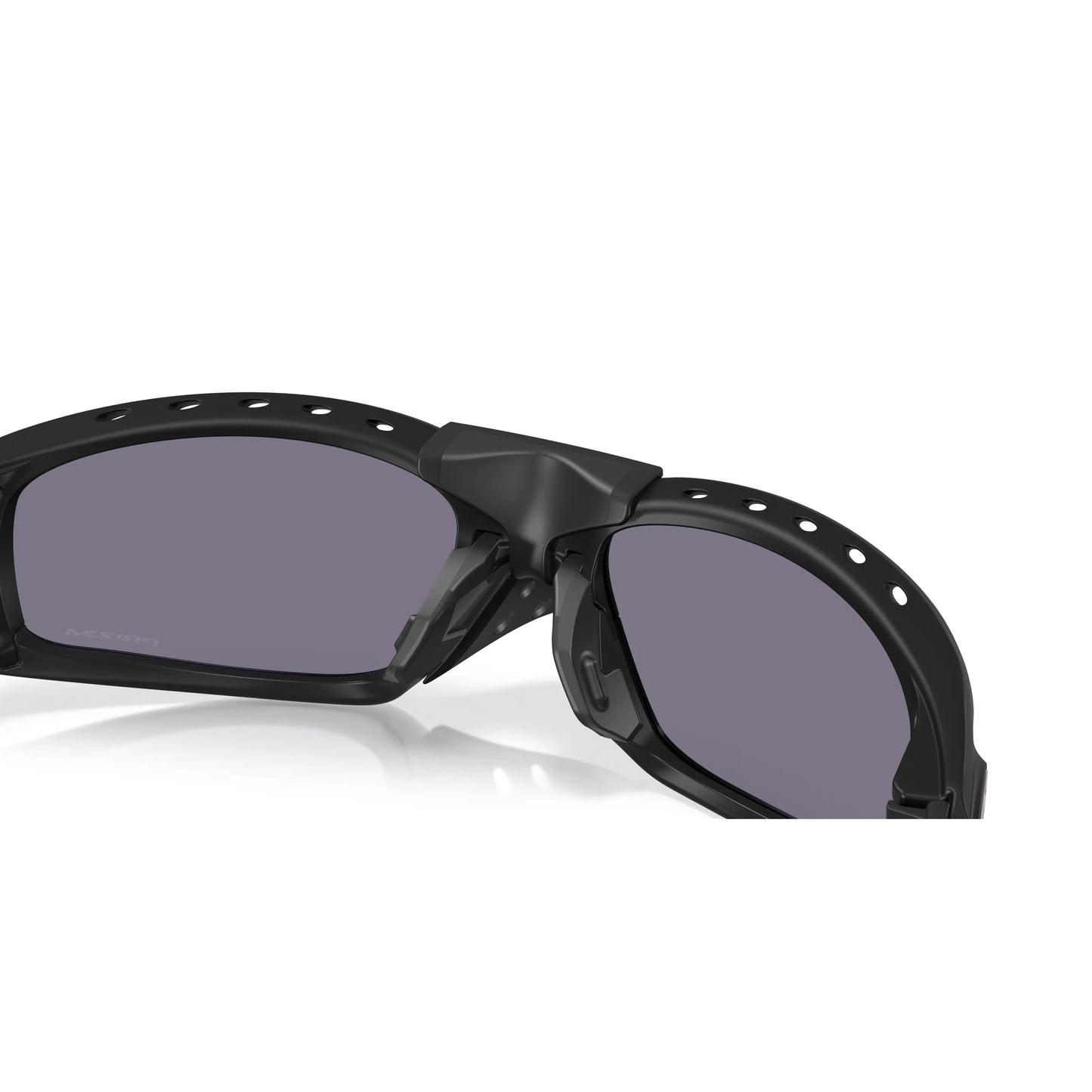 Occhiali da sole Oakley Plantaris Square OO9529 952901 Nero Opaco Prizm Grey rettangolari