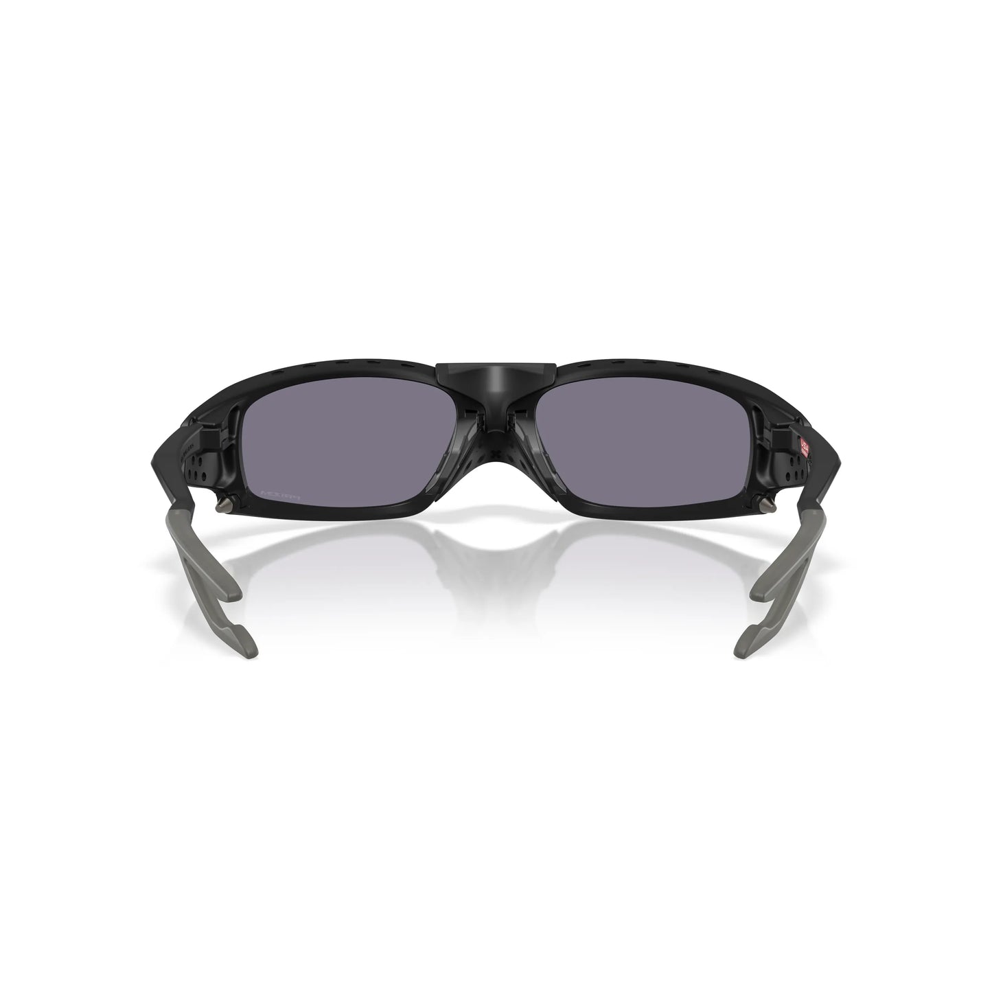Occhiali da sole Oakley Plantaris Square OO9529 952901 Nero Opaco Prizm Grey rettangolari