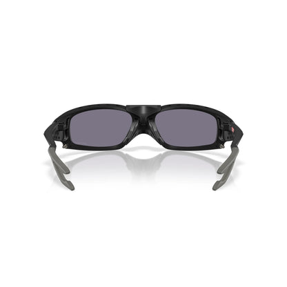 Occhiali da sole Oakley Plantaris Square OO9529 952901 Nero Opaco Prizm Grey rettangolari
