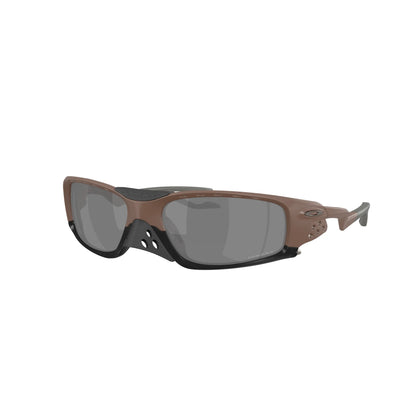 Occhiali da sole Oakley Plantaris Square OO9529 952906 Mogano Prizm Black