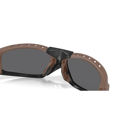 Occhiali da sole Oakley Plantaris Square OO9529 952906 Mogano Prizm Black
