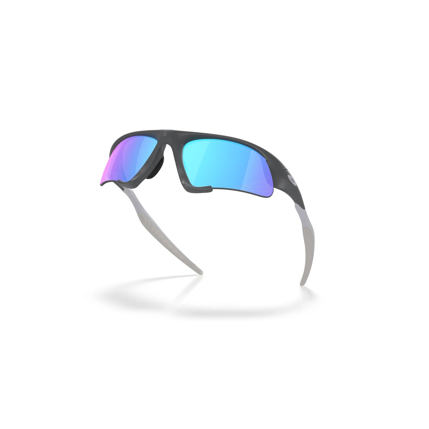 Occhiali da sole Oakley Suture Jacket OO9532 953202 Carbonio Opaco Prizm Sapphire Polarized avvolgenti