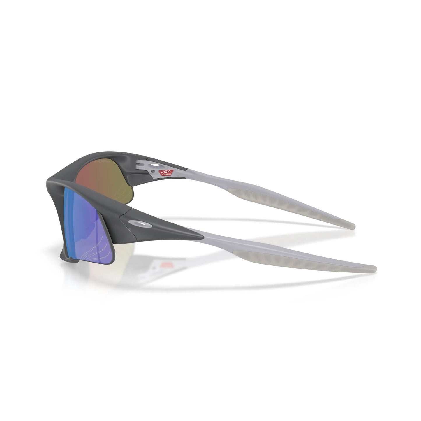 Occhiali da sole Oakley Suture Jacket OO9532 953202 Carbonio Opaco Prizm Sapphire Polarized avvolgenti