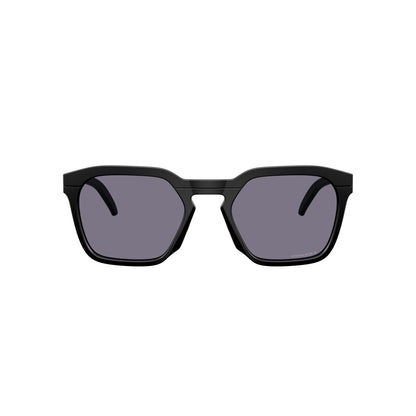 Occhiali da sole Oakley HSTN SQ OO9533 953301 Nero Opaco Prizm Grey squadrati