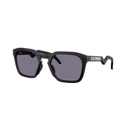 Occhiali da sole Oakley HSTN SQ OO9533 953301 Nero Opaco Prizm Grey squadrati