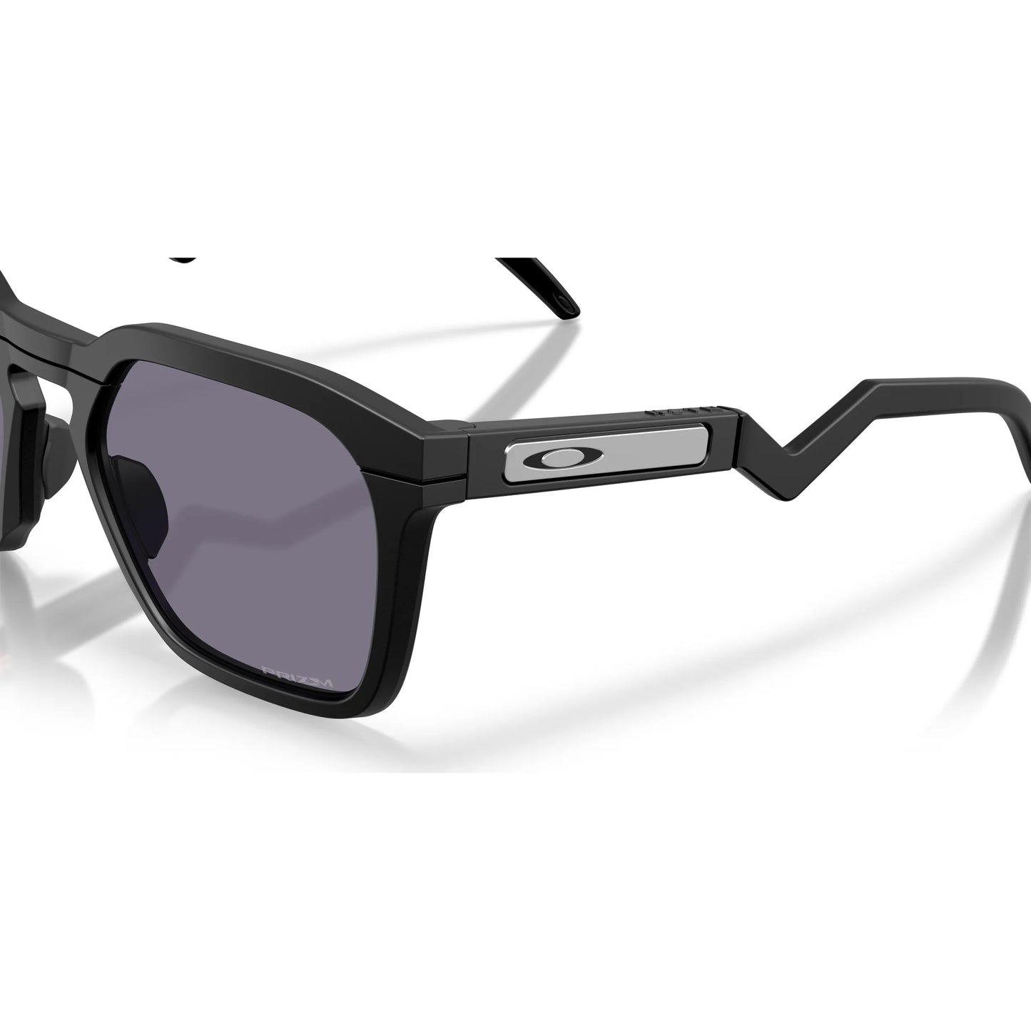 Occhiali da sole Oakley HSTN SQ OO9533 953301 Nero Opaco Prizm Grey squadrati