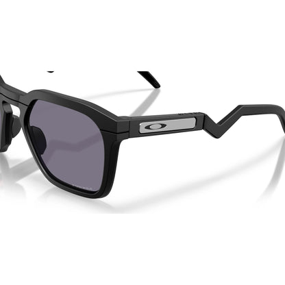 Occhiali da sole Oakley HSTN SQ OO9533 953301 Nero Opaco Prizm Grey squadrati