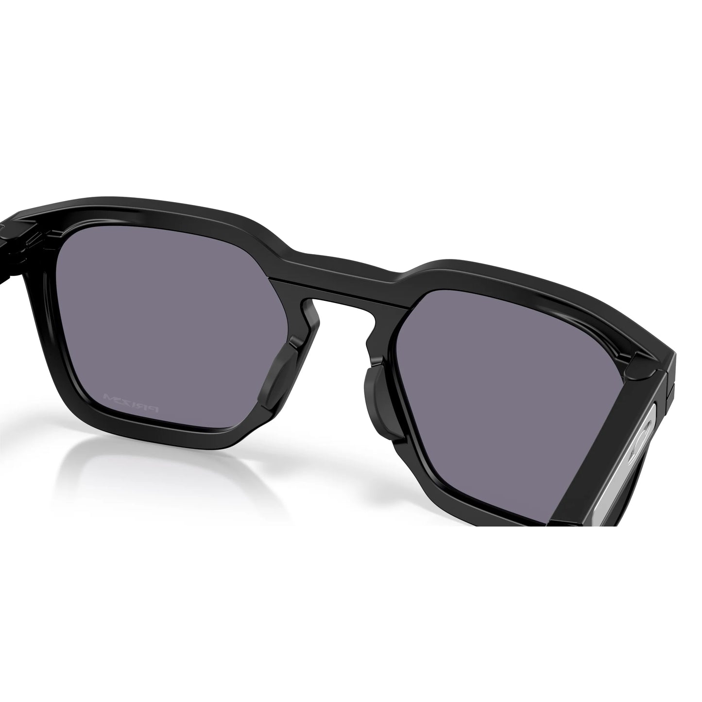 Occhiali da sole Oakley HSTN SQ OO9533 953301 Nero Opaco Prizm Grey squadrati
