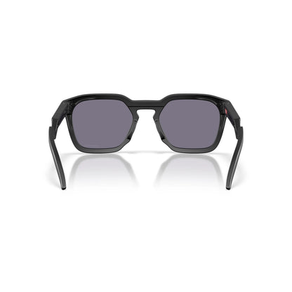 Occhiali da sole Oakley HSTN SQ OO9533 953301 Nero Opaco Prizm Grey squadrati