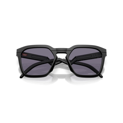 Occhiali da sole Oakley HSTN SQ OO9533 953301 Nero Opaco Prizm Grey squadrati