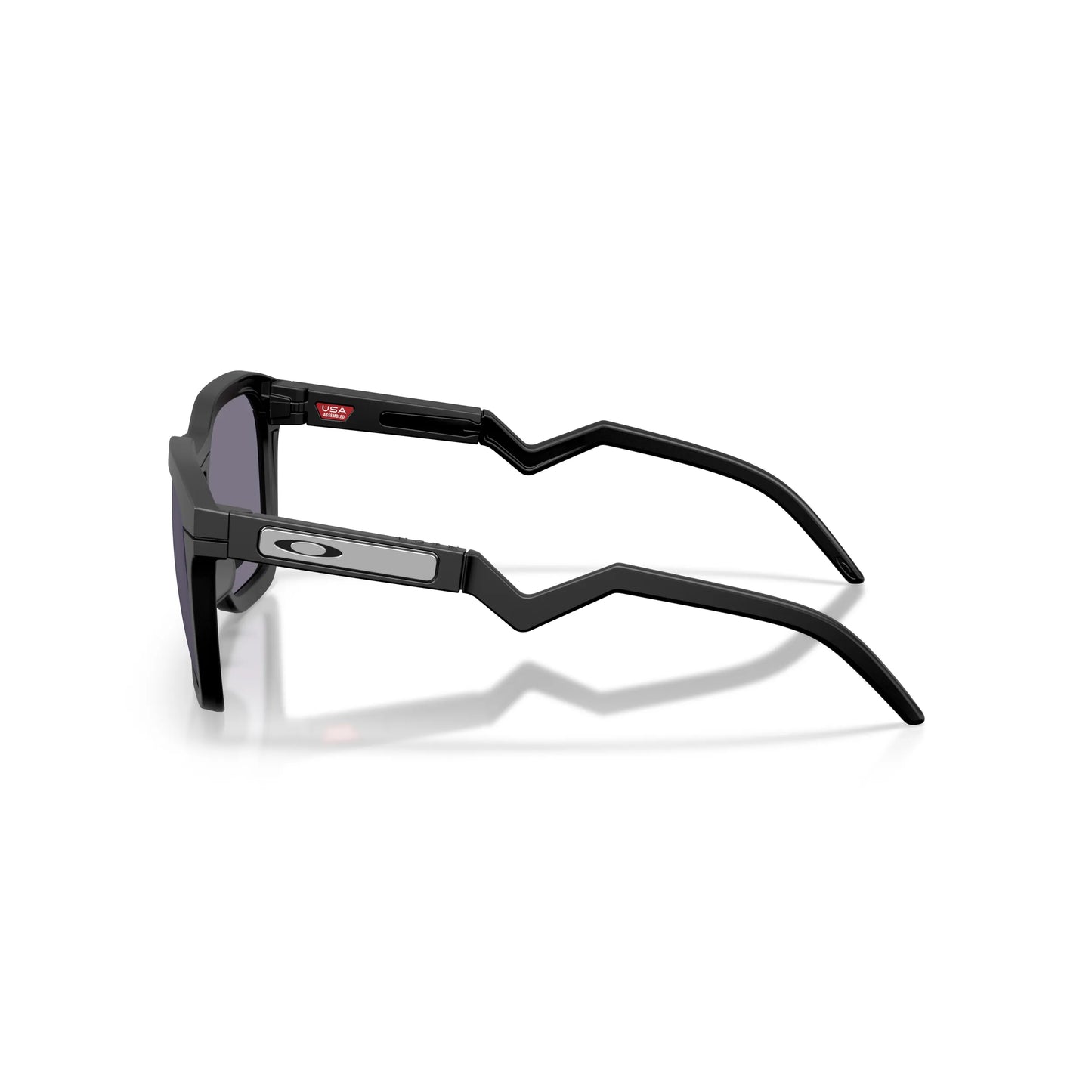 Occhiali da sole Oakley HSTN SQ OO9533 953301 Nero Opaco Prizm Grey squadrati