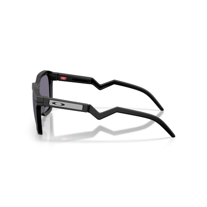 Occhiali da sole Oakley HSTN SQ OO9533 953301 Nero Opaco Prizm Grey squadrati