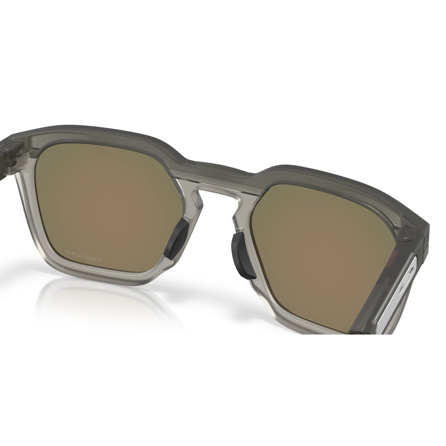 Occhiali da sole Oakley HSTN SQ OO9533 953302 Grigio Fumo Opaco Prizm Ruby squadrati