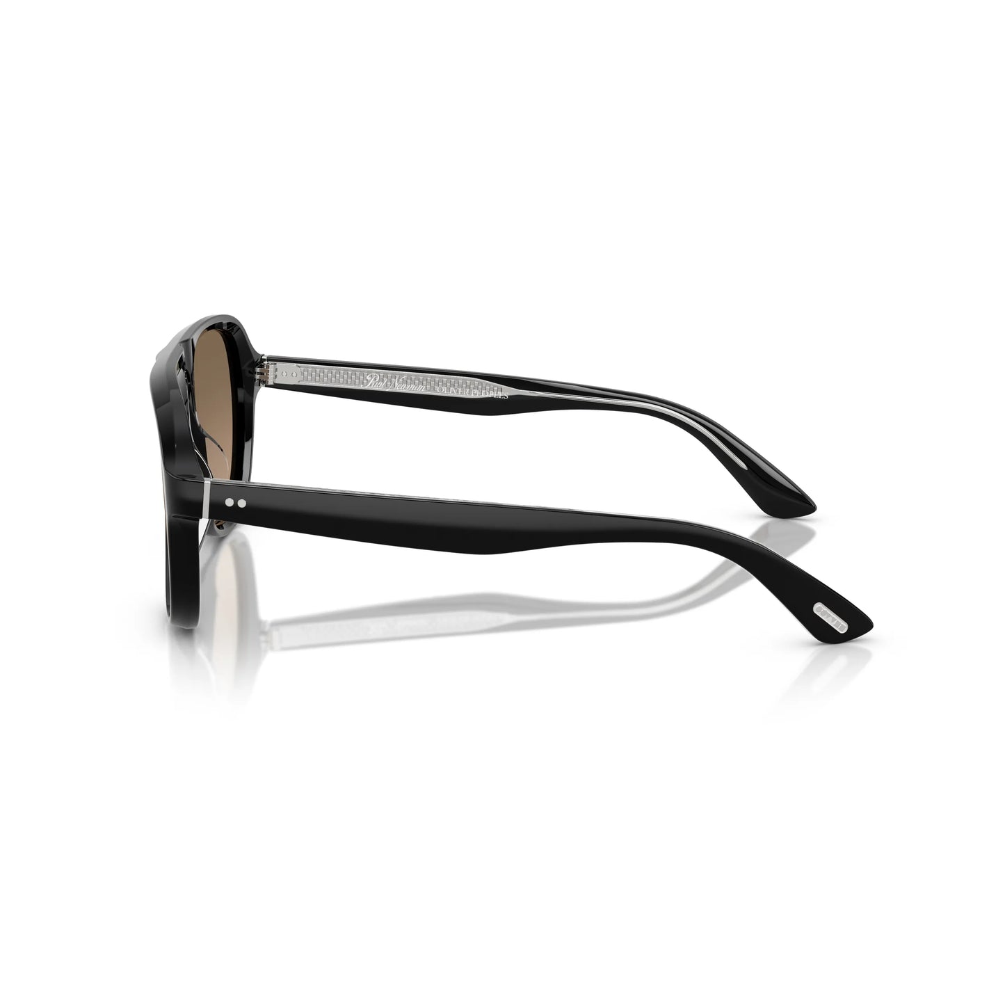 Lunettes de soleil aviateur polarisées Oliver Peoples OV5581SU 1492GN Paul Newman Black Sandstone
