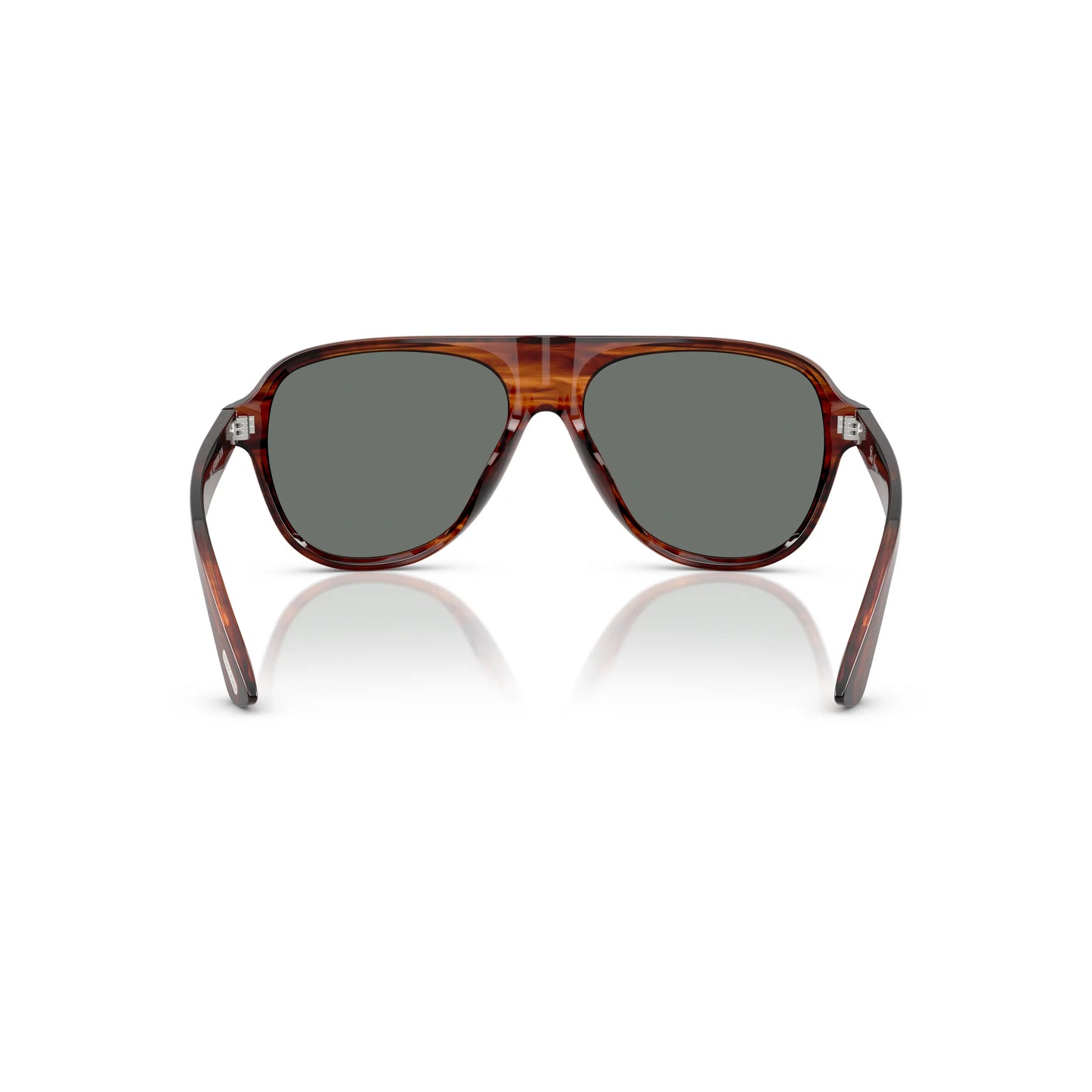 Lunettes de soleil Oliver Peoples OV5581SU 1721W5 Paul Newman Dark Amber Royal Blue aviateur