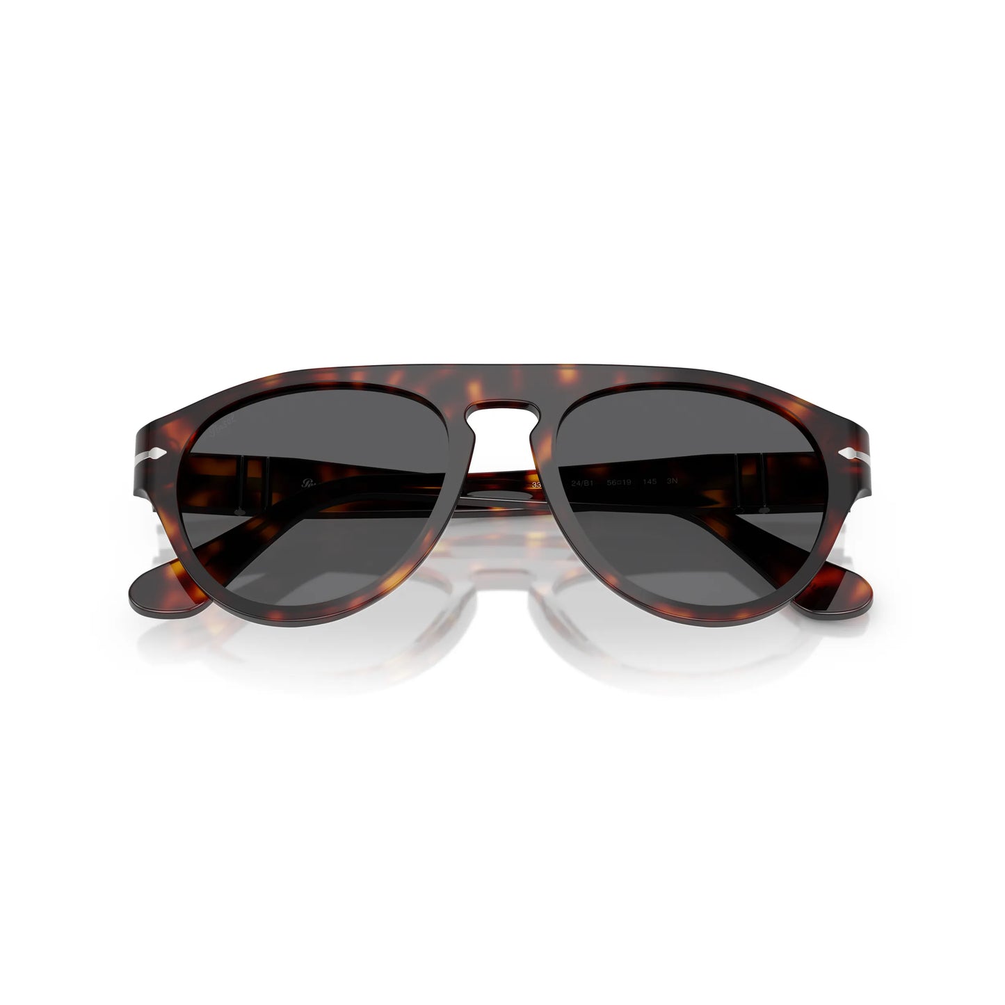 Occhiali da sole Persol PO3370S 24/B1 Havana aviator