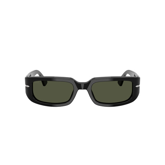 Lunettes de soleil Persol Mel PO3385S 95/31 noires rectangulaires