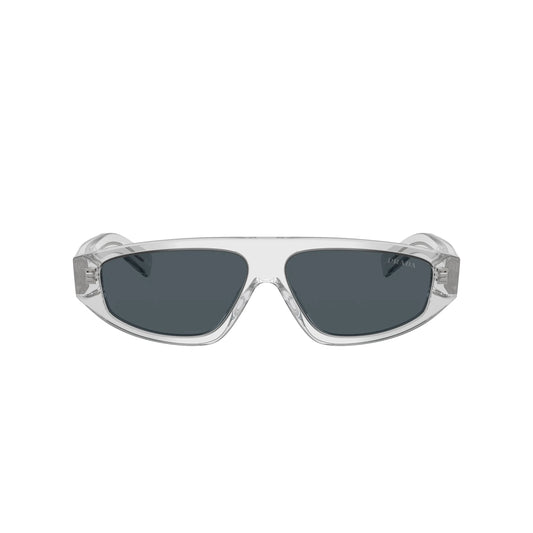 Lunettes de soleil Prada PR C02S 17P70B Gris Crystal Grey enveloppantes