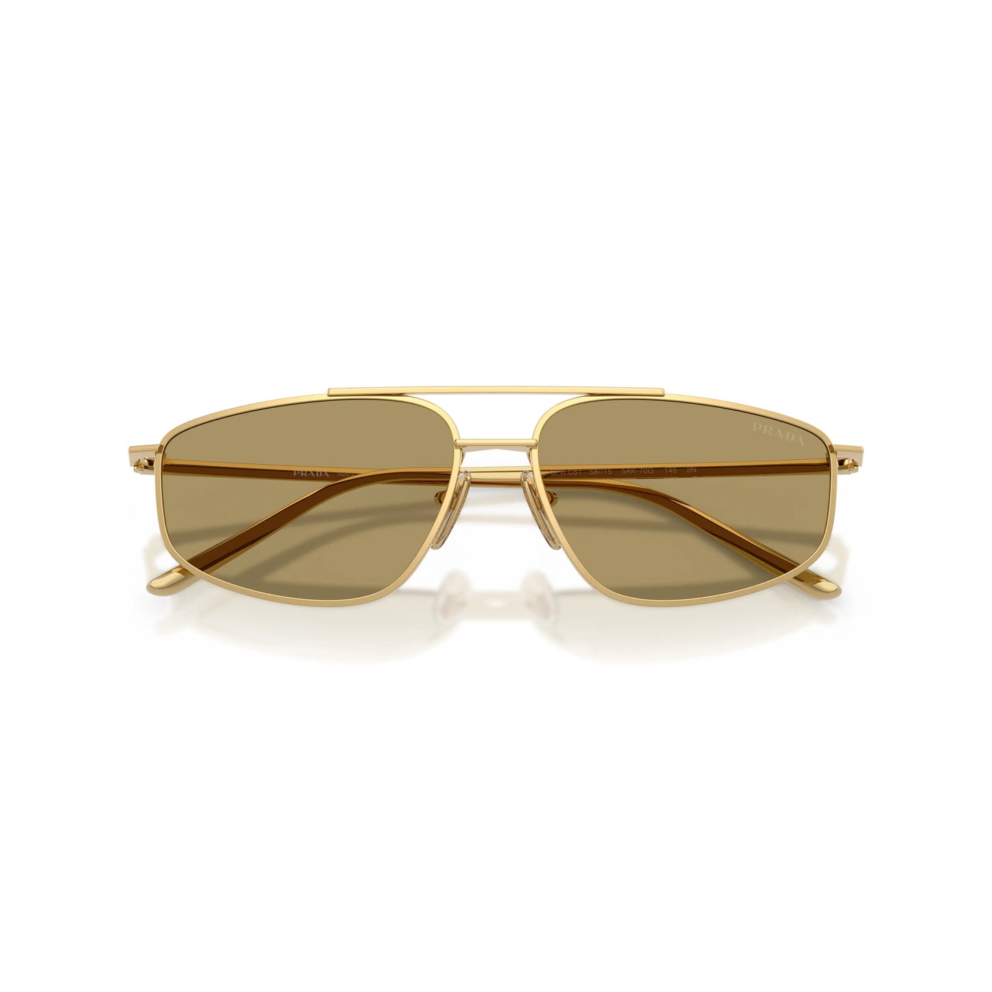 Occhiali da sole Prada PR C51S 5AK70G Gold/Green Olive