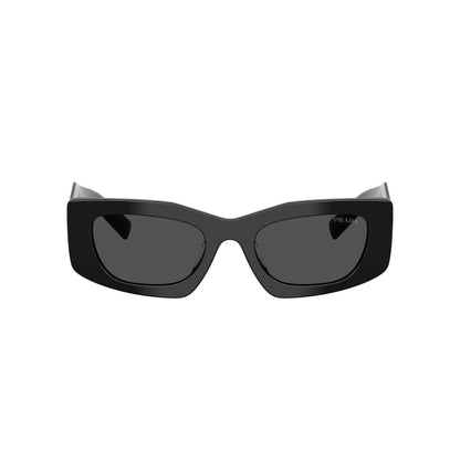Occhiali da sole Prada PR D03SD 16K08Z Black Grey rettangolari