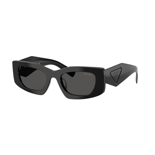 Lunettes de soleil Prada PR D03SD 16K08Z Black Grey rectangulaires