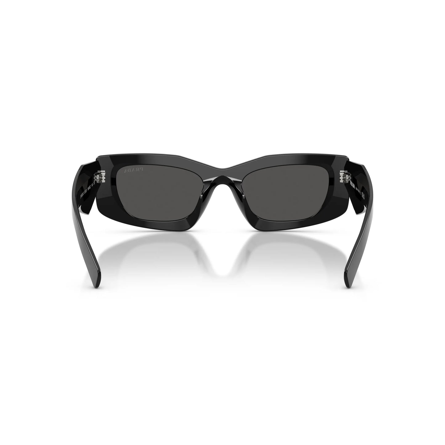 Occhiali da sole Prada PR D03SD 16K08Z Black Grey rettangolari