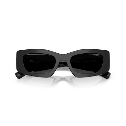Occhiali da sole Prada PR D03SD 16K08Z Black Grey rettangolari