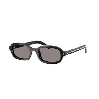 Occhiali da sole Prada PR D06S 16K03D Black Grey ovali